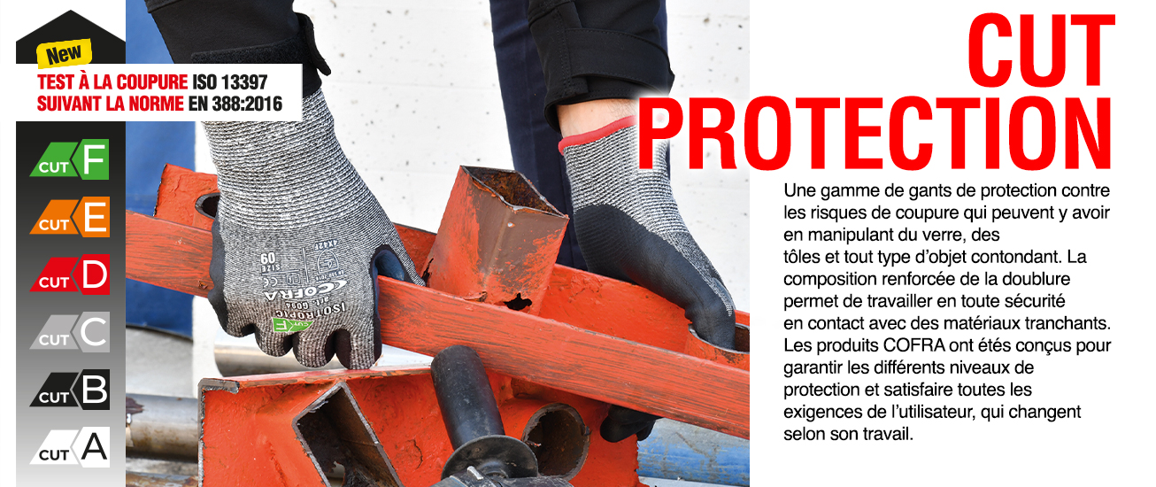 Gants de Protection Hiver & Froid - Cofra Bricker